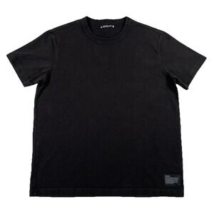 American Giant Everest Tee T-Shirt Black Heavy Cotton USA Men's Medium